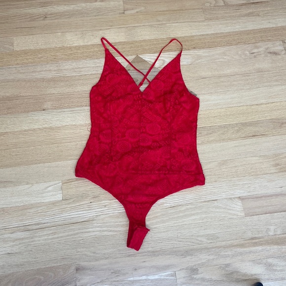 Windsor Other - Windsor red lace lingerie size M